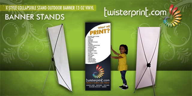 X Style Banner Stands 